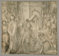Christ before Pilate, 1522/23. Creator: Jacopo Pontormo.