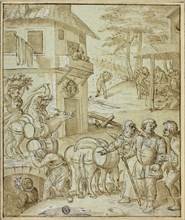 Wine Harvest, n.d. Creators: Jacopo Tintoretto, Frans Floris, Willem Key.