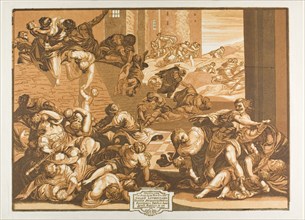 The Massacre of the Innocents, from Opera Selectiora, 1739. Creator: John Baptist Jackson.