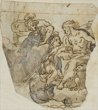 Zeus and Psyche, n.d. Creators: Lazzaro Tavarone, Andrea Lilio.