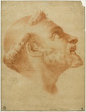 Upturned Head of Saint Dominic, n.d. Creator: Lorenzo Sabatini.