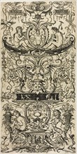 Ornamental Panel: Victoria Augusta, c.1507. Creator: Nicoletto da Modena.