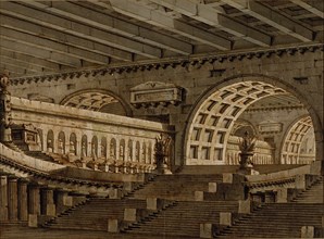 Subterranean Mausoleum, 1780/1790. Creator: Pietro Gonzaga.
