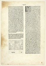 Epistle CXI to Paula and Eustochio from Epistolae (Letters of Saint Jerome), Plate 47..., 1929. Creators: Unknown, Lorenzo de Rossi, Wilhelm Ludwig Schreiber.