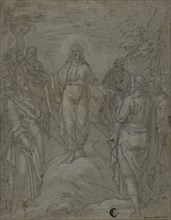 Christ and the Apostles (recto); Sketch of a Nativity Scene (verso), n.d. Creator: Unknown.