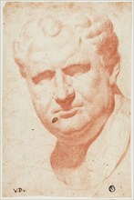 Ancient Portrait Bust of Vespasian, n.d. Creator: Vincenzo Dandini.