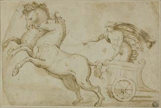 Apollo Driving the Chariot of the Sun, 1519/21. Creator: Workshop of Pietro Buonaccorsi, called Perino del Vaga.