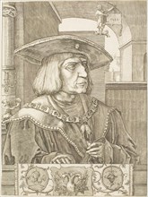 Emperor Maximilian I, 1520. Creator: Jan Muller.