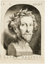 Portrait of Pieter Cornelisz. Hooft, 1669/81. Creator: Janus Lutma.