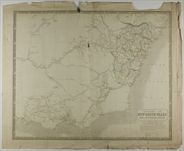 Colony of New South Wales and Australia Felix, n.d. Creator: W & AK Johnston.