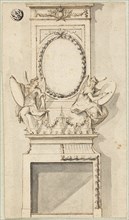 Design for a Chimney Piece, n.d. Creator: Charles Alfred Stothard.