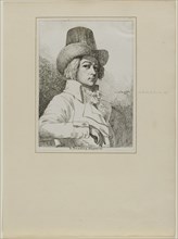 Portrait of B. Reading, Engraver, June 16, 1798. Creator: Samuel de Wilde.