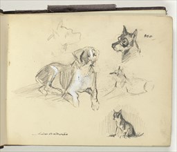 Sketchbook I, 1883. Creator: Arthur Davies.