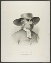 George Fox, c.1858. Creator: Leopold Grozelier.