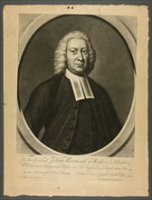 Reverend John Moorhead, 1751. Creator: Peter Pelham.