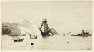 Arctic Seascape, n.d. Creator: William Bradford.
