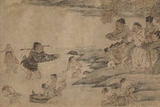 Yang Pu Moving His Family, Yuan dynasty (1279-1368). Creator: Unknown.