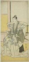 The Actor Matsumoto Koshiro IV as Hatakeyama Shigetada in the Play Edo no Fuji..., c. 1789. Creator: Katsukawa Shunsen.