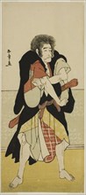 The Actor Ichikawa Danjuro V as the Renegade Monk Wantetsu of Okami-dani in the Play..., c. 1778. Creator: Shunsho.