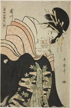 Takigawa, from the series "Array of Supreme Beauties of the Present Day...", Japan, c. 1794. Creator: Kitagawa Utamaro.