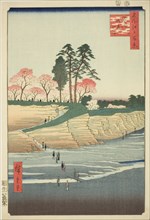 Goten Hill at Shinagawa (Shinagawa Gotenyama), from the series "One Hundred Famous..., 1856. Creator: Ando Hiroshige.