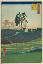 Goten Hill at Shinagawa (Shinagawa Gotenyama), from the series "One Hundred Famous..., 1856. Creator: Ando Hiroshige.