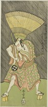 The Actor Otani Hiroji III, Probably as Ukishima Daihachi in the Play Shinasadame Soma..., c. 1770. Creator: Shunsho.
