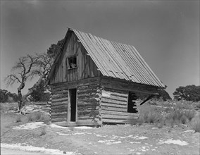 One of many abandoned homes in the Widtsoe area, Utah, 1936. Creator: Dorothea Lange.