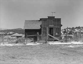 Widtsoe post office, Utah, 1936. Creator: Dorothea Lange.