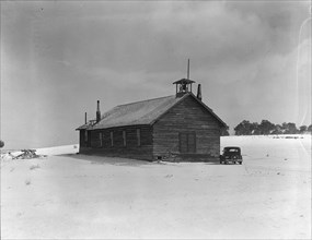The church, Widtsoe, Utah, 1936. Creator: Dorothea Lange.