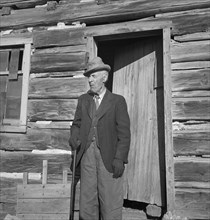 95 year old who came to Utah from Denmark as a Mormon convert when a boy, Escalante, Utah, 1936. Creator: Dorothea Lange.