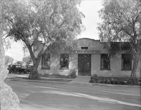 Self-help cooperative unit, Burbank, California, 1936. Creator: Dorothea Lange.