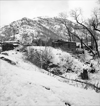 Company housing in coal town, Consumers, near Price, Utah, 1936. Creator: Dorothea Lange.