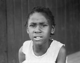 Negro girl, Hill House, Mississippi, 1936. Creator: Dorothea Lange.