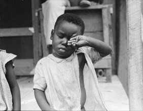 Negro child, Hill House, Mississippi, 1936. Creator: Dorothea Lange.