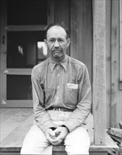 President of the Southern Tenant Farmers Union at Hill House, Mississippi, 1936. Creator: Dorothea Lange.