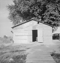 Church in Oklahoma County, Elm Grove, Oklahoma, 1936. Creator: Dorothea Lange.