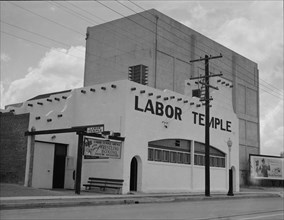 Labor Temple, Tucson, Arizona, 1937. Creator: Dorothea Lange.