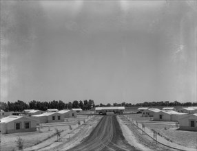 View of Resettlement Administration's part-time farms, Glendale, Arizona, 1937. Creator: Dorothea Lange.