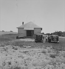 Church for Negroes, Ellis County, Texas, 1937. Creator: Dorothea Lange.