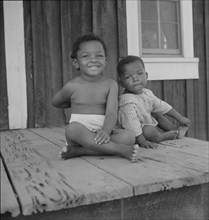 Children of the Delta cooperative farm, Hillhouse, Mississippi, 1937. Creator: Dorothea Lange.