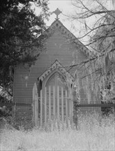 Old Episcopal private church, now closed Louisiana, 1937. Creator: Dorothea Lange.