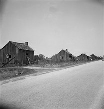 Home of turpentine workers near Godwinsville, Georgia, 1937. Creator: Dorothea Lange.