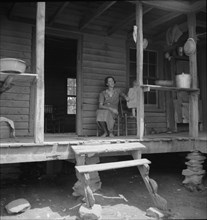 Sharecropper family near Chesnee, South Carolina, 1937. Creator: Dorothea Lange.