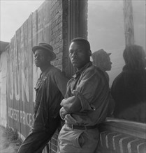 Laborers hoping for work, Memphis, Tennessee, 1938. Creator: Dorothea Lange.