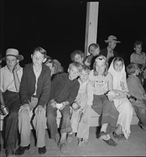 Halloween party at Shafter migrant camp, California, 1938. Creator: Dorothea Lange.