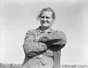 Arkansas mother, Tulare County, CA, 1938. Creator: Dorothea Lange.