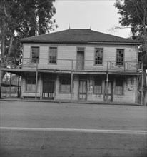 Architectural survivals, Clayton, California, 1938. Creator: Dorothea Lange.