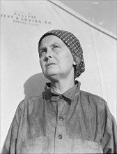 FSA emergency migratory labor camp, Calipatria, Imperial Valley, 1939. Creator: Dorothea Lange.