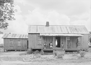 Possibly: House of Negro tenant family, Pittsboro, North Carolina, 1939. Creator: Dorothea Lange.